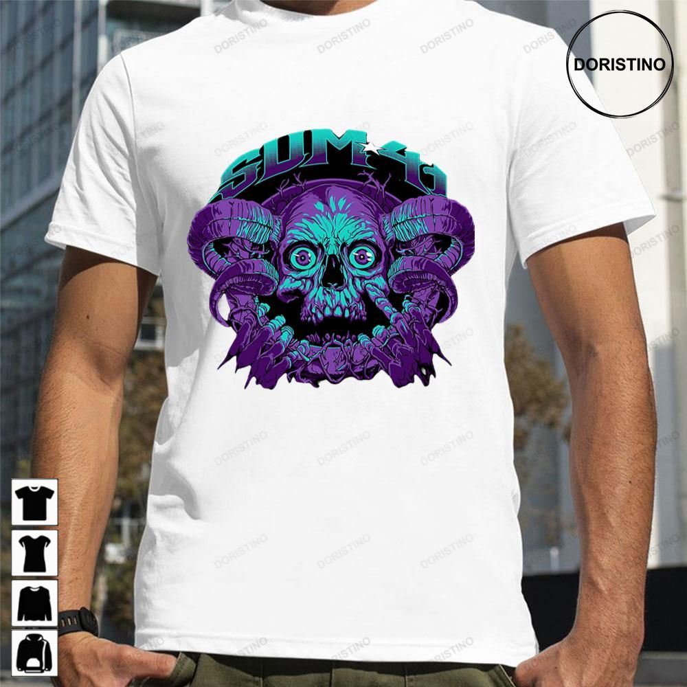 Purple Skull Sum 41 Limited Edition T-shirts